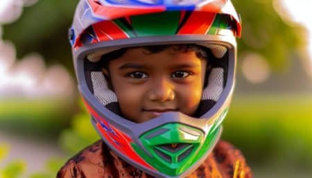 Casque moto enfant: sécurité et petits prix garantis