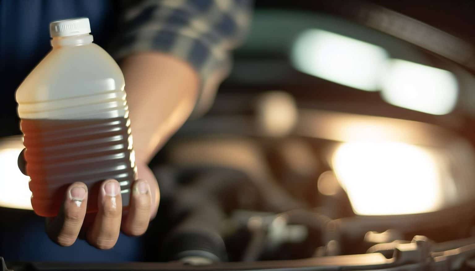 Liquide marron : danger pour votre voiture ?